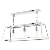 Academy 3 Light Bar Pendant Stainless Steel
